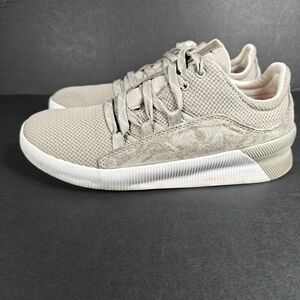 Sorel Out N About III Plus Sneaker Waterproof Suede Dove Lace-up  Women Shoe 7.5